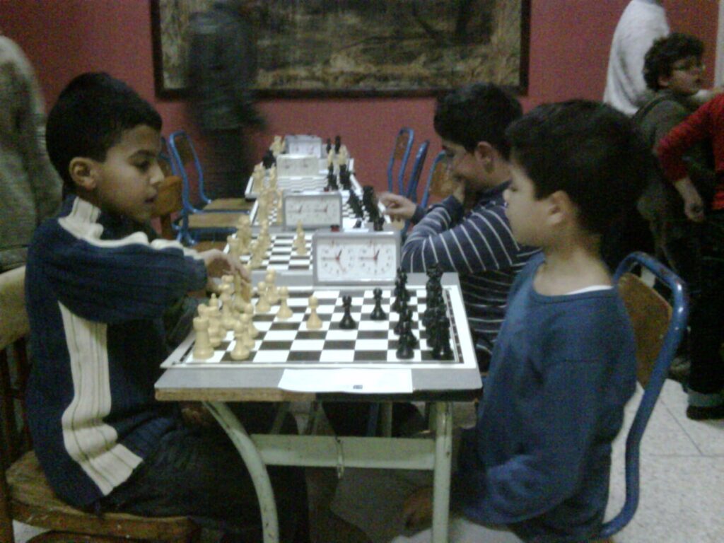 My first (and only) chess competition.